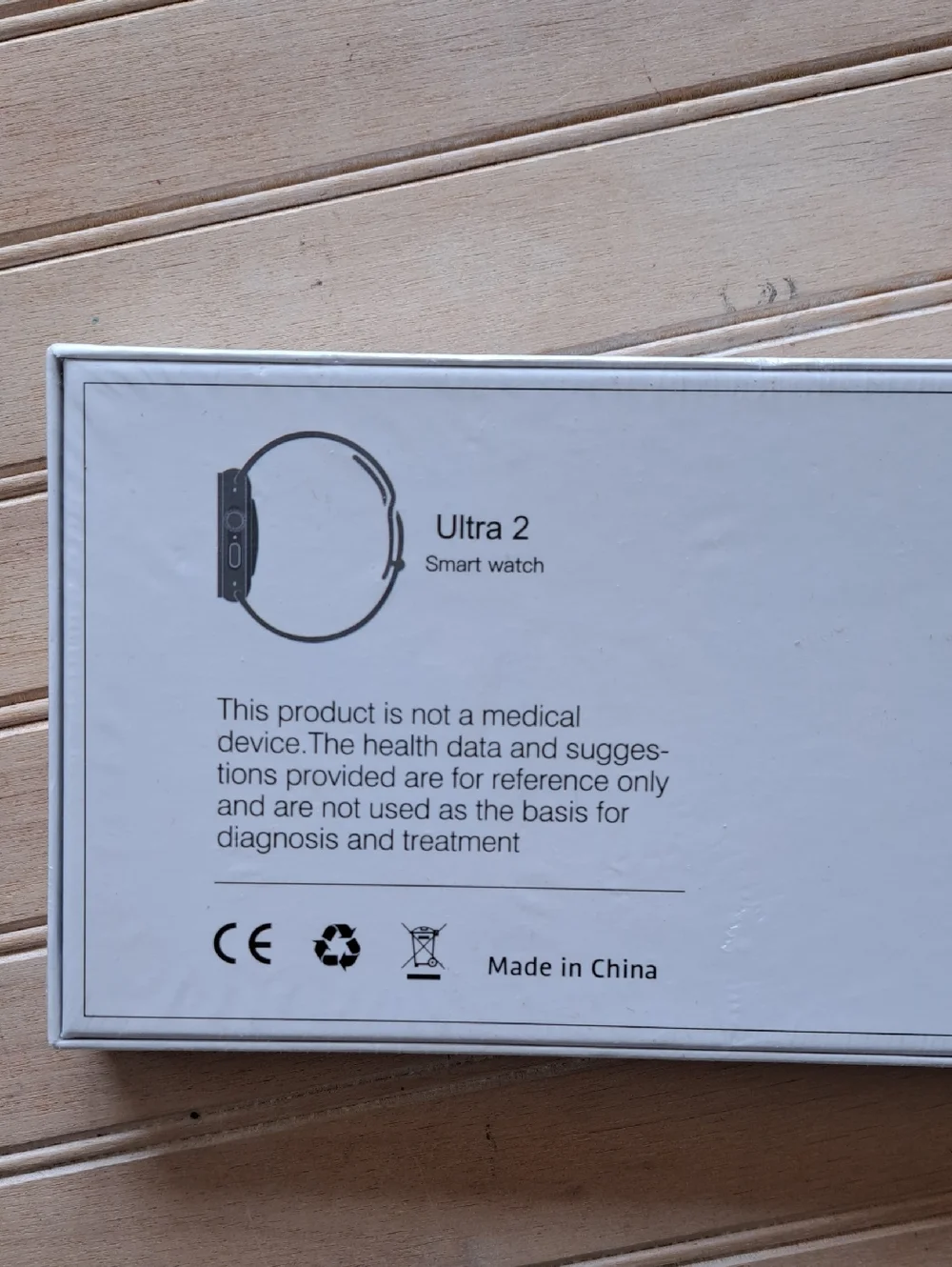 New Ultra II Smart Watch Orange Sport Band Sealed in Box Stylish Fitness Sporty